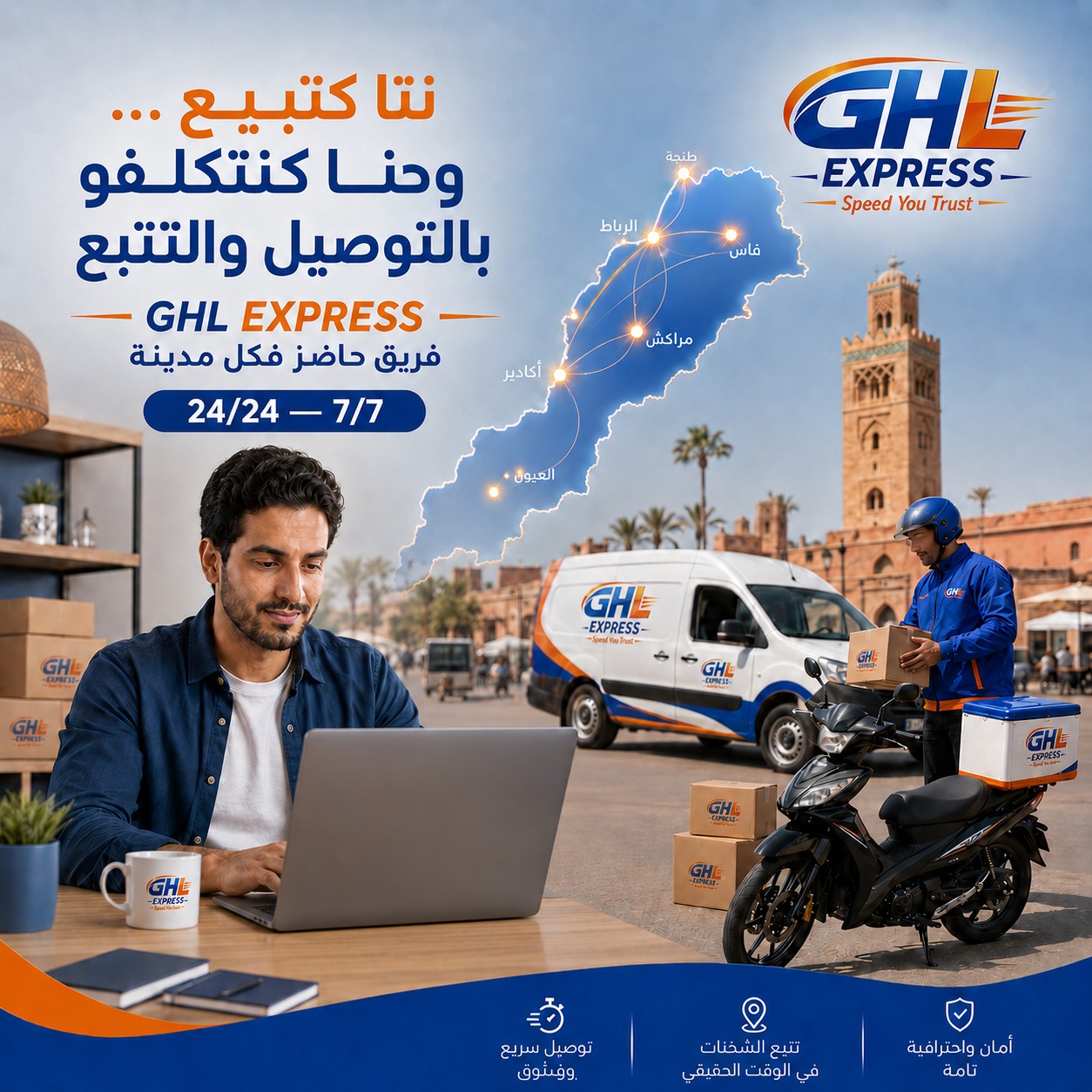 Logistique inter-villes GHL